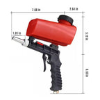Pneumatic Sandblasting Gun Handheld Lightweight