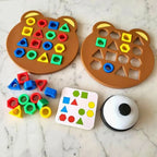Shape and Color Puzzle Montessori-Inspired Set of 2