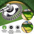 Universal Fit Wear-Resistant Multi-Surface Lawn Trimmer Attachment