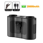 Waist Clip Fan 20,000mAh Dual Outlets