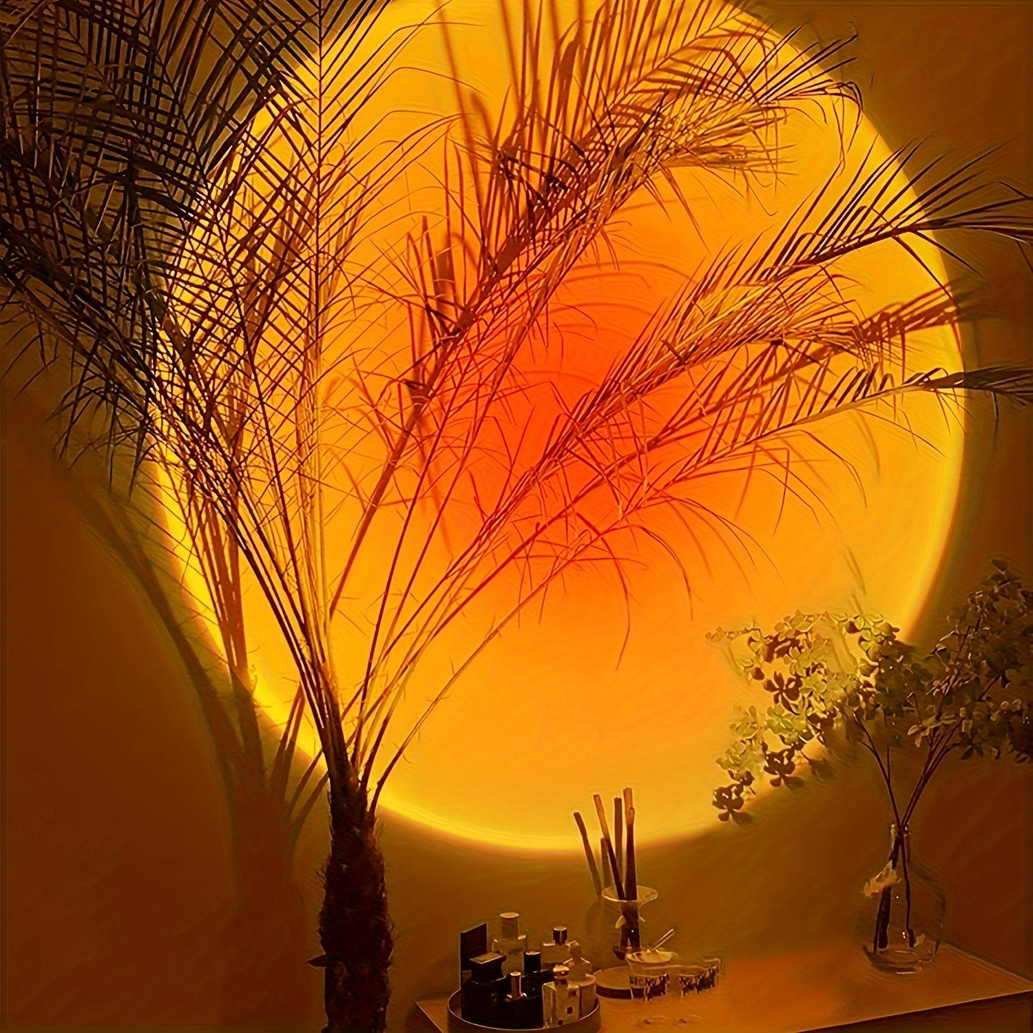 USB Ambient Light Projector with Sunset Effect