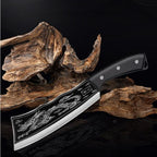Chef Knife Hand-Forged 4Cr13 Stainless Steel Wood Handle