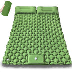 Camping Air Mattress Extra-Wide Diamond Top Dual Valve