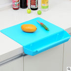 Portable Kitchen Cutting Board with Storage Box – 2-in-1 Design