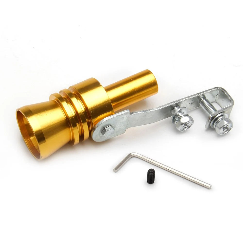 Exhaust Sound Amplifier Turbo Sound Universal Fit Aluminum Alloy