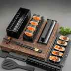 Sushi Maker Set Push-Button Multi-Shape Dishwasher-Safe