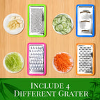 Multifunctional Kitchen Prep Station with Bamboo Cutting Board and Storage Trays