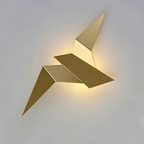 Modern Indoor LED Sconce - Unique Origami Wall Light