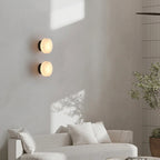 Contemporary Marble Wall Light Fixture