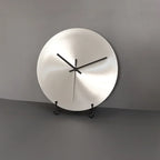 Tranquil Elegance: Olive Stainless Steel Wall Clock