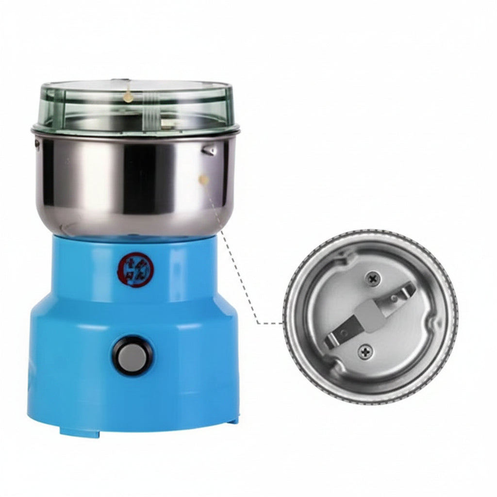 Electric Coffee and Spice Grinder – Stainless Steel Kitchen Mill