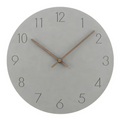 Contemporary Wooden Wall Clock with Minimalist Style
