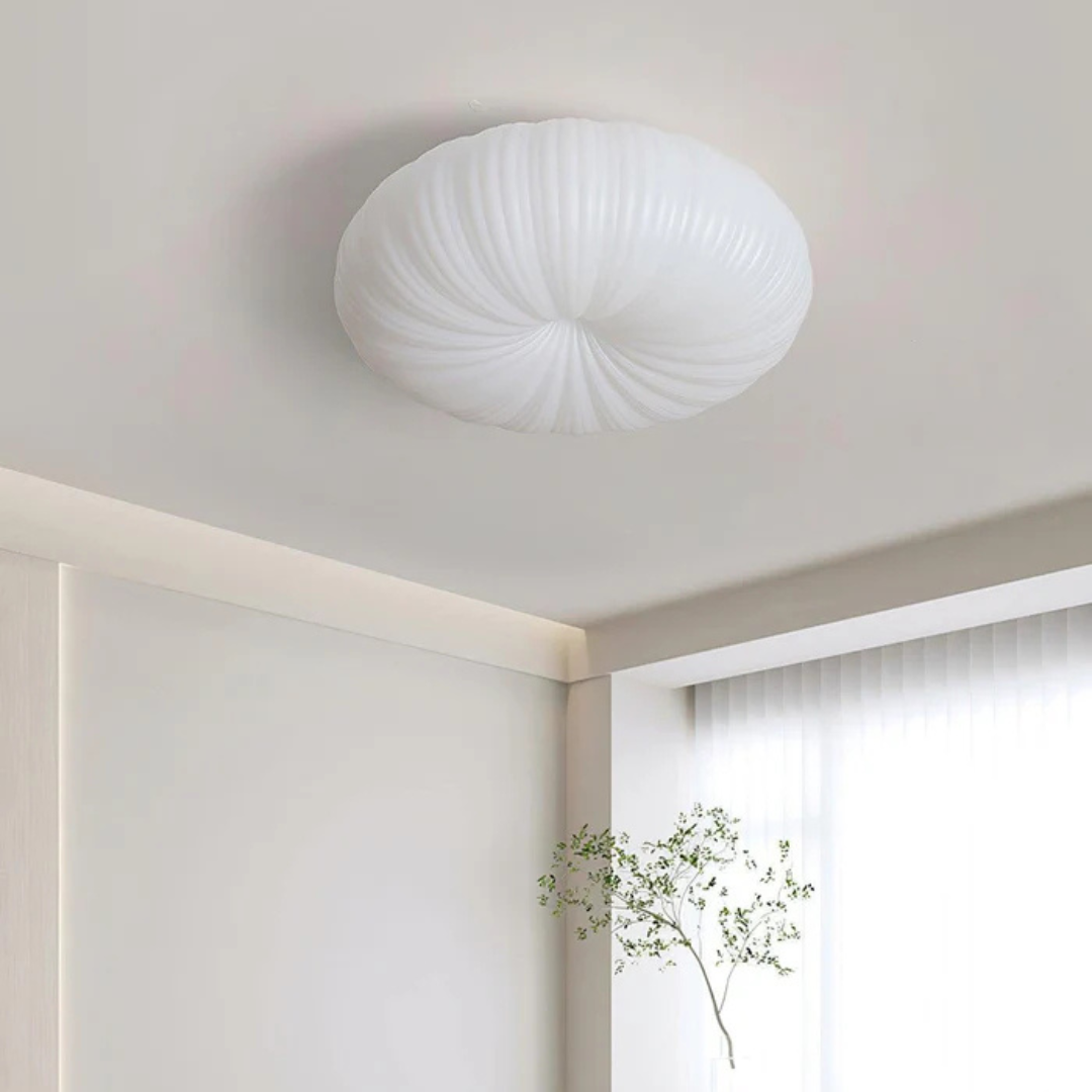 Modern Flush Mount Ceiling Light with LED Design