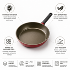 Titanium Non-Stick PTFE & PFOA Free Frying Pan