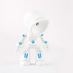 Adjustable Head LED Table Lamp in Robot Design – Plastic Construction