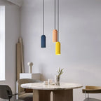 Elegant Ribbed White Pendant Light for Stylish Kitchens