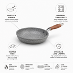 Non-Stick Gas & Induction Frying Pan (Multiple Sizes)
