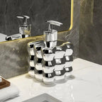 Ceramic Soap Dispenser with Puff Bubble Design