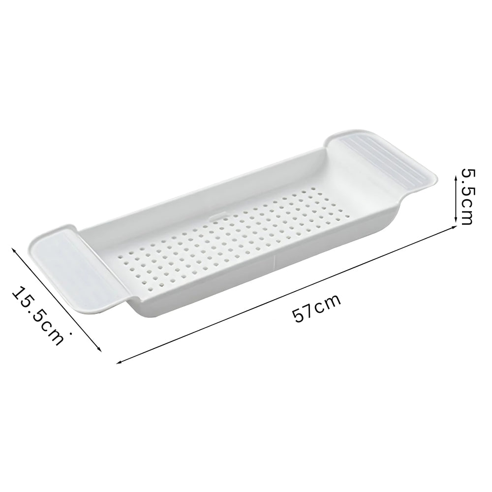 Adjustable Bath Caddy Tray for Bathtubs