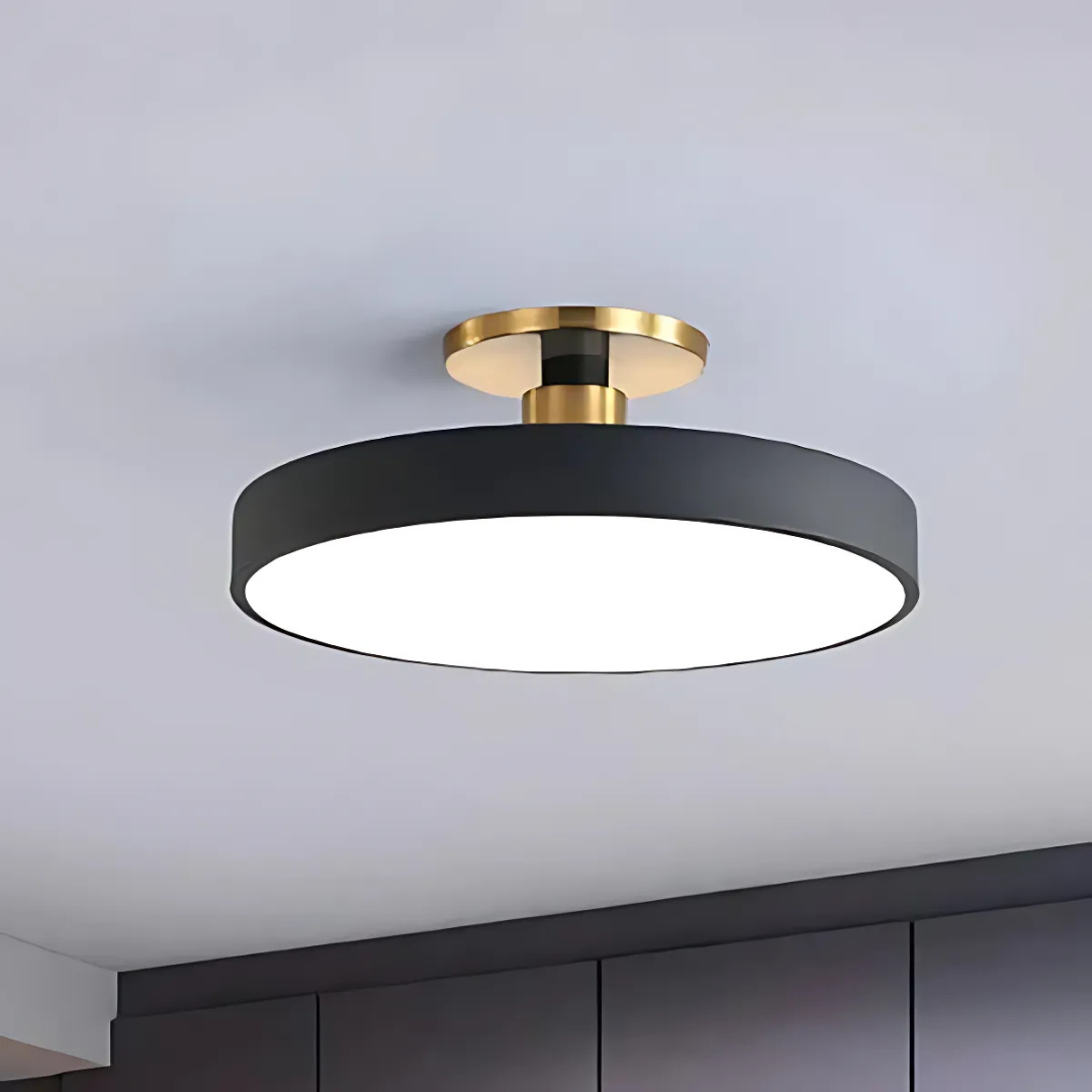 Scandinavian Style LED Ceiling Fixture - Modern Lighting Design