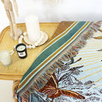 Boho Sun Design Throw Blanket for Comfort and Style