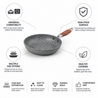 Induction & Gas Compatible Non-Stick Frying Pan (20/26/28 cm)