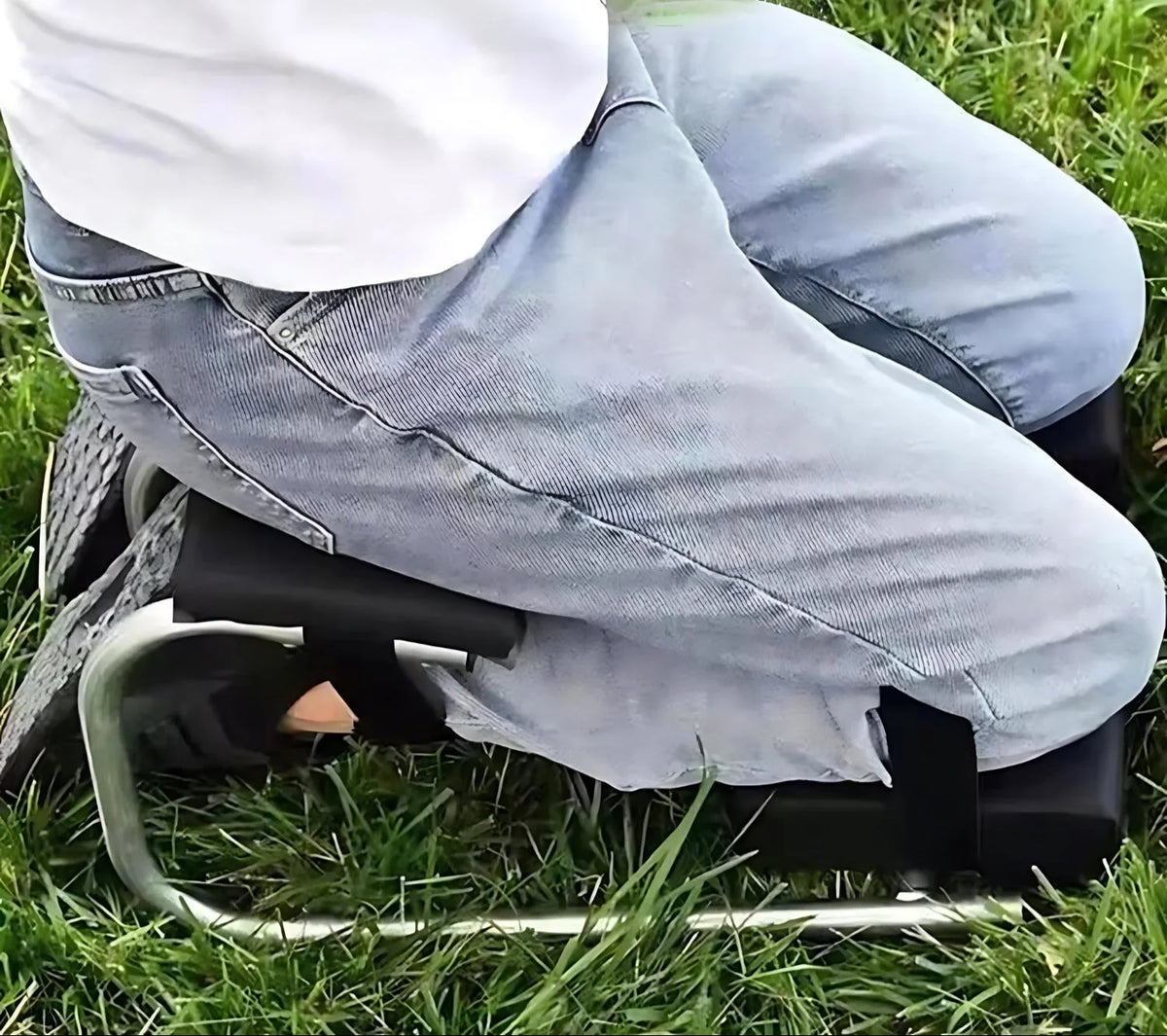 Garden Kneeler & Stool Cushioned Ergonomic 330 lb Capacity