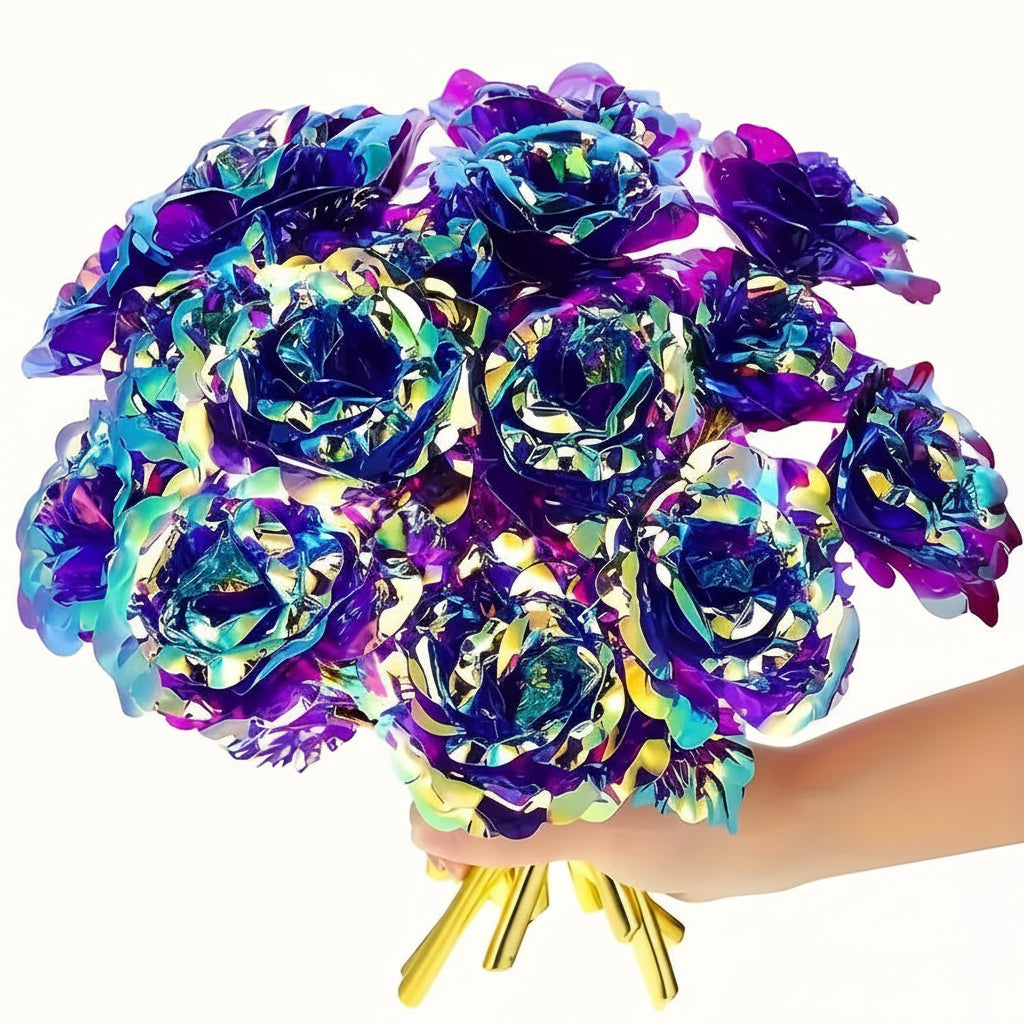 Artificial Rose Table Decoration - Floral Arrangement for Mother's Day