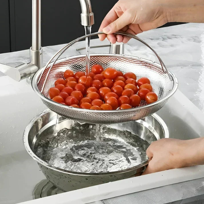 Steamer Basket Stainless Steel Compact & Foldable