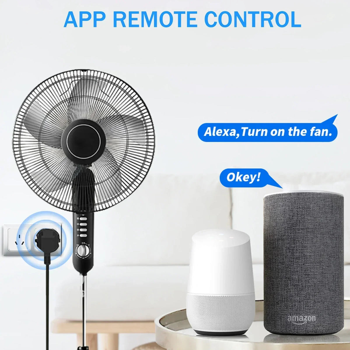 Smart WiFi Plug Energy Monitoring App & Voice Control