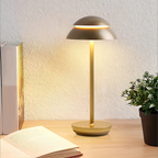 Aluminum Table Lamp with Cordless Design and Adjustable Brightness