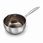 Uncoated Titanium Thickened Body Yukihira Pot (Lid & Steamer Options)
