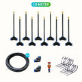 Garden Irrigation System Programmable Timer & Rain Sensor