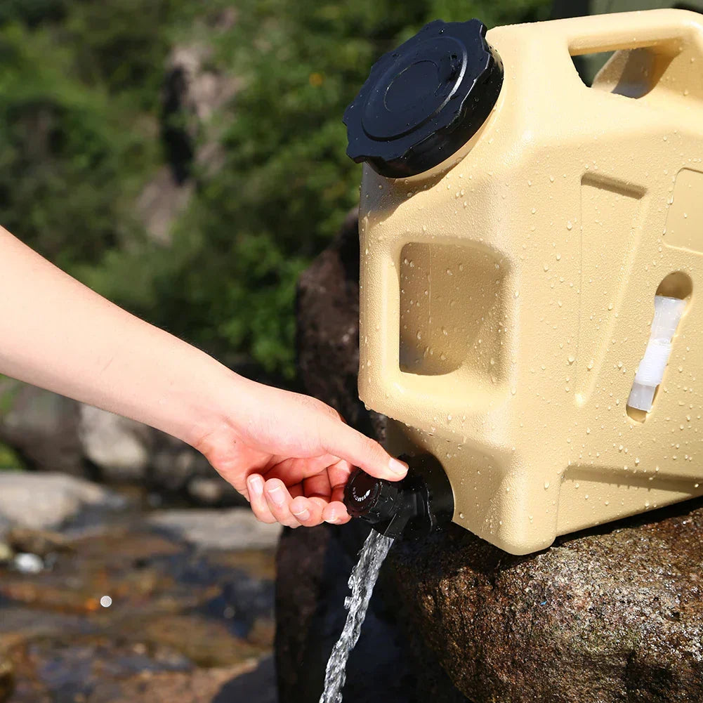 Camping Water Container 12L Detachable Tap & Hose