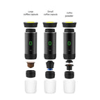 Portable Espresso Maker USB Rechargeable Ground Coffee & Capsules
