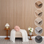 Embossed 3D Wood-Look Self-Adhesive Wall Sticker