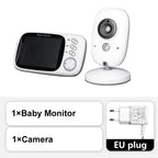 Video Baby Monitor 3.5-Inch Screen Night Vision Two-Way Audio