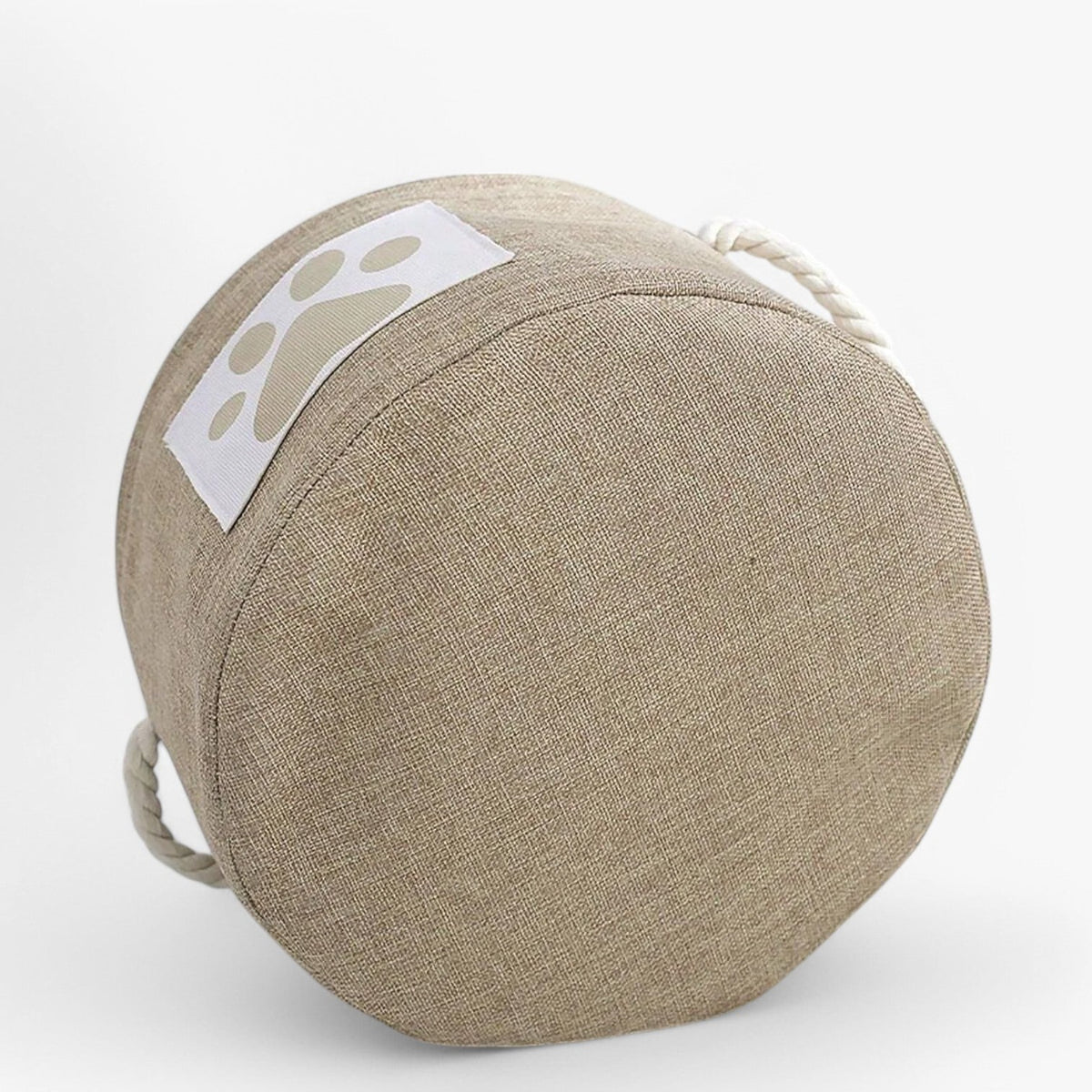 Dog Toy Basket Foldable Cotton Rope Handle