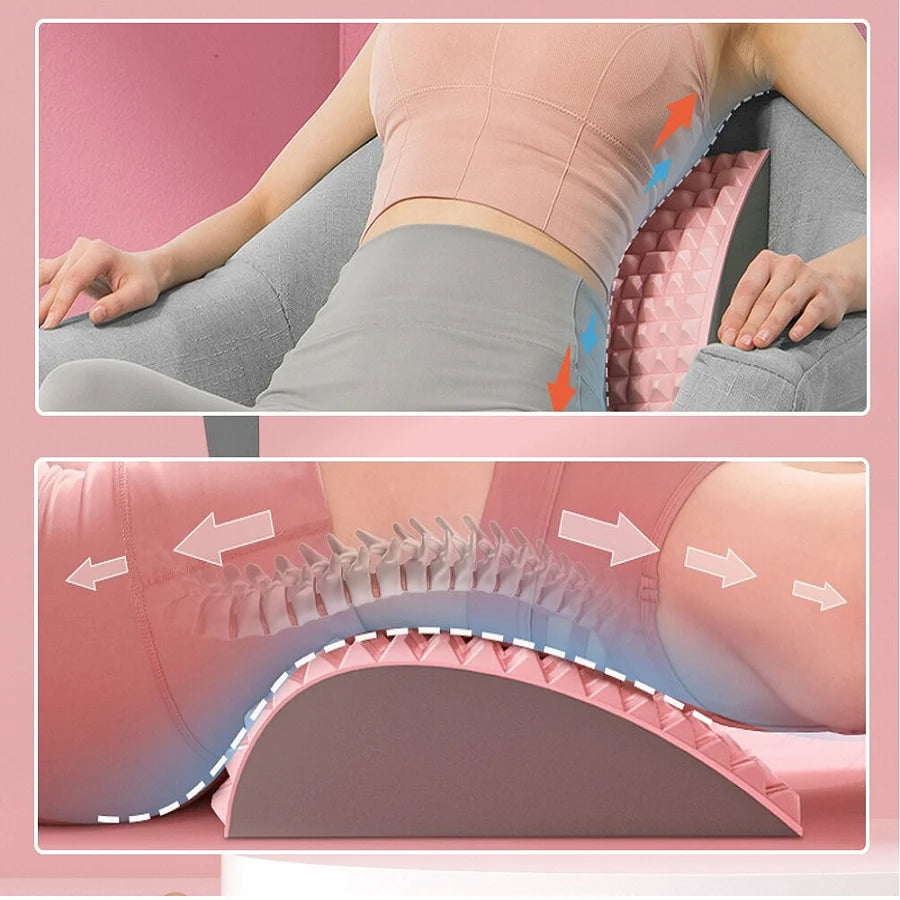 Back Stretcher Ergonomic Lumbar Arch Hypoallergenic EVA