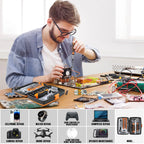 Ratchet Screwdriver Set 68-in-1 Magnetic Bits Ergonomic Grip