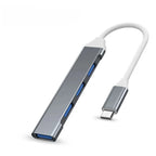 USB Hub 4-Port USB 3.0 & 2.0 Aluminum