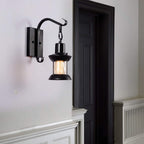 Vintage Style Indoor Wall Sconce Light Fixture - Industrial Design