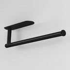Under-Cabinet Paper Towel Dispenser in Black Stainless Steel