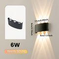 Indoor and Outdoor Dual Beam LED Wall Fixture - IP55 Rated