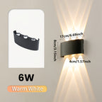 Indoor and Outdoor Dual Beam LED Wall Fixture - IP55 Rated