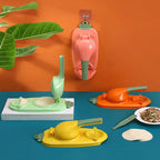 Dumpling Maker 2-In-1 Press & Shaper Ergonomic Handle