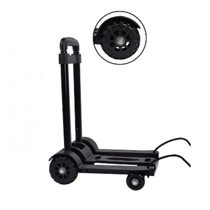 Folding Hand Truck Telescopic Handle Up To 45kg