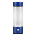 Hydrogen Water Bottle USB Rechargeable Borosilicate Glass 420ml
