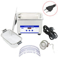 Ultrasonic Cleaner 40kHz 0.8L Stainless Steel Glasses & Jewelry
