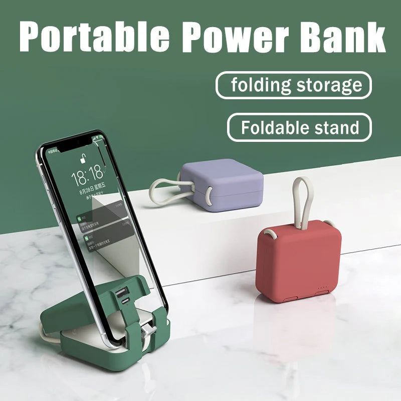 Power Bank Foldable Compact 4000mAh